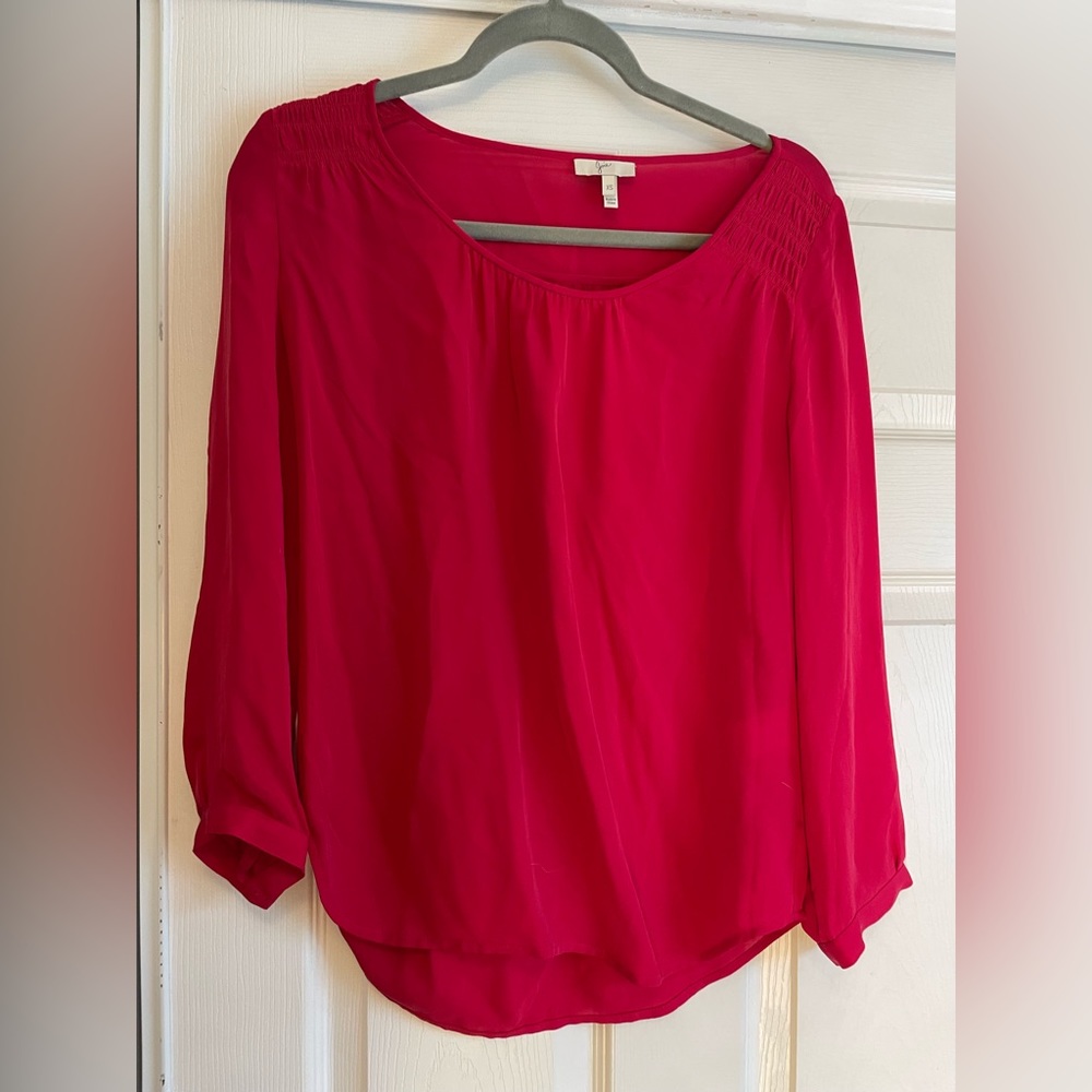 Joie 100% silk women’s pink top